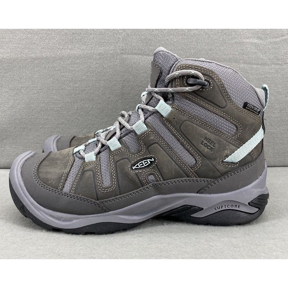 KEEN Shoes - Keen Women's Size 7 Circadia Mid Hiking Boots -Waterproof, Leather